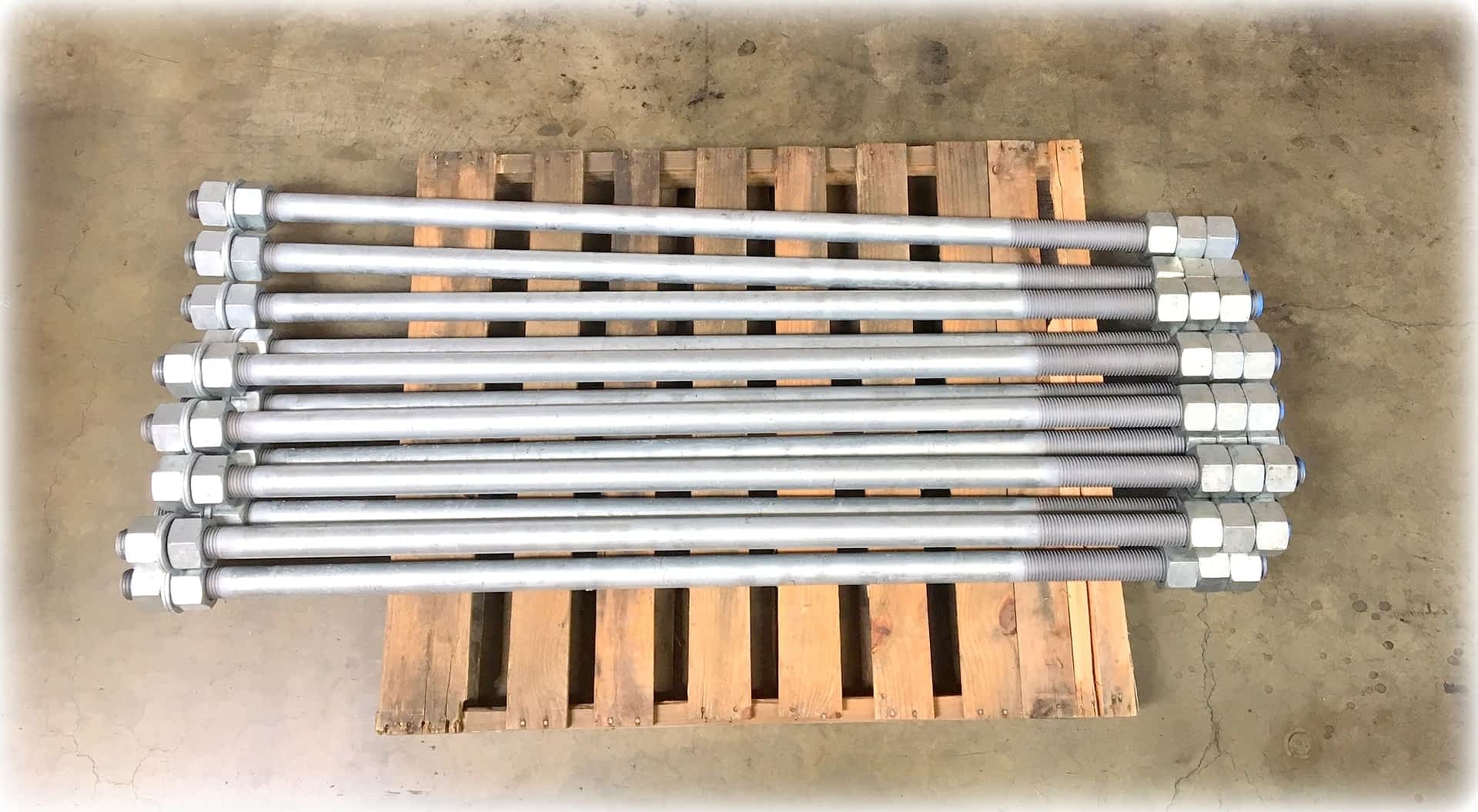 Custom Large Anchor Bolts F1554 Grade 36 Material Galvanized 